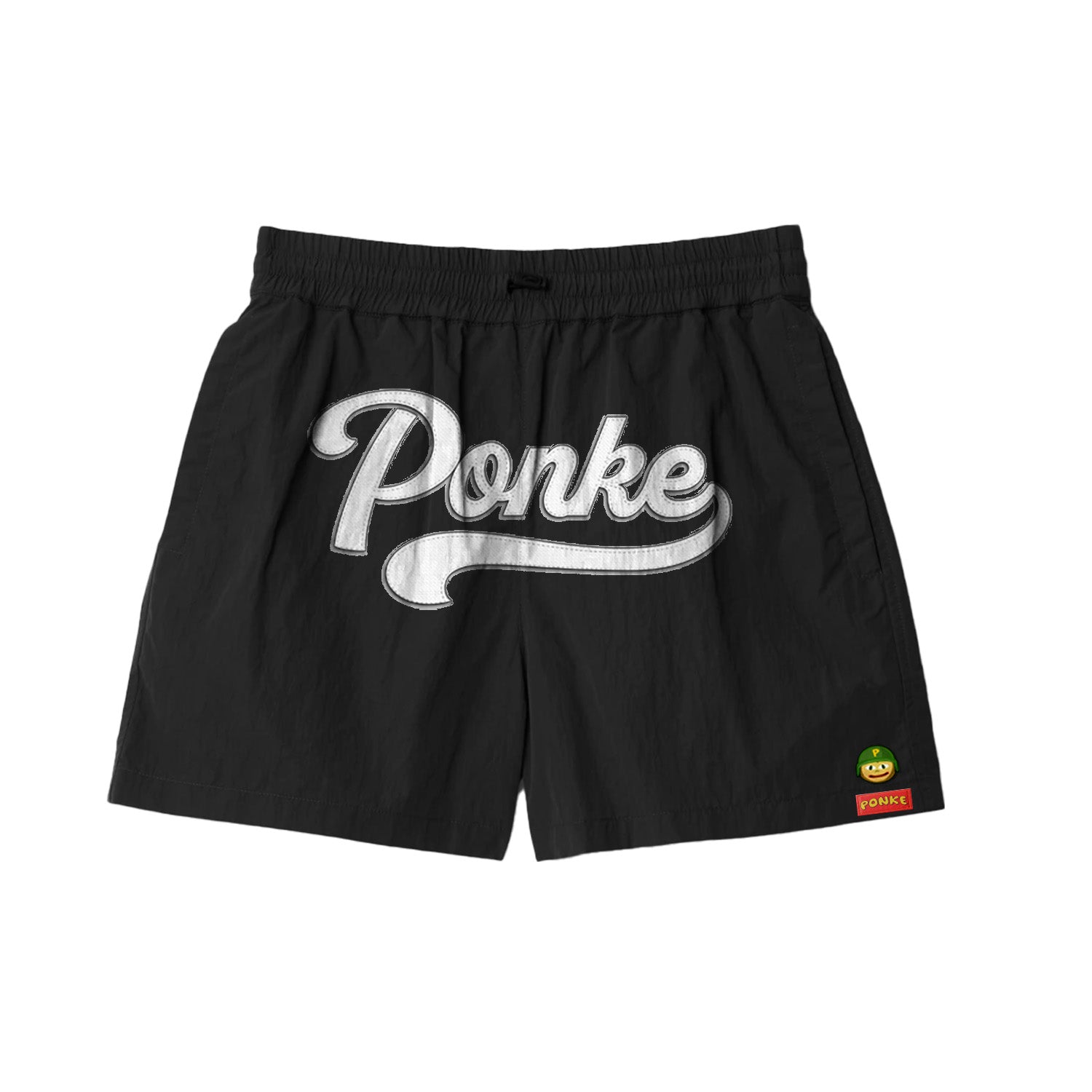 Nylon Logo Shorts